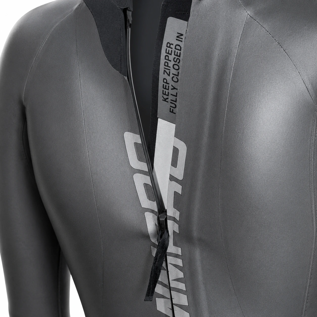 Close-up of a textured black fabric with a wavy pattern and intricate mesh-like surface.