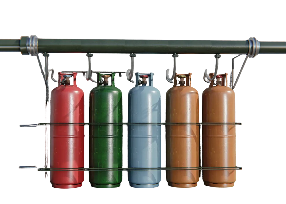 Cilindros de gas