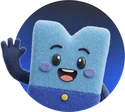 Nota AI's mascot Nosik waving hello