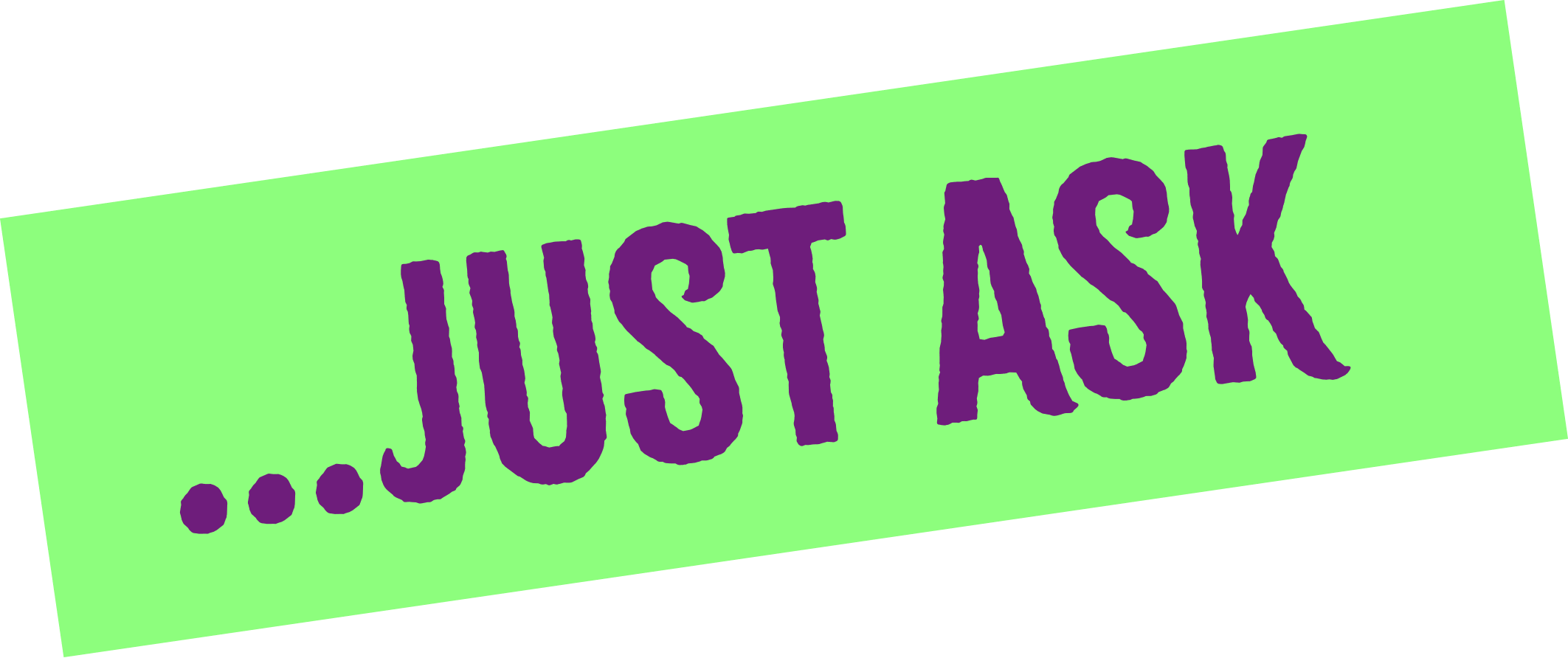 Image of Imaginations Chocolate Covered Bites Just Ask Button Graphic