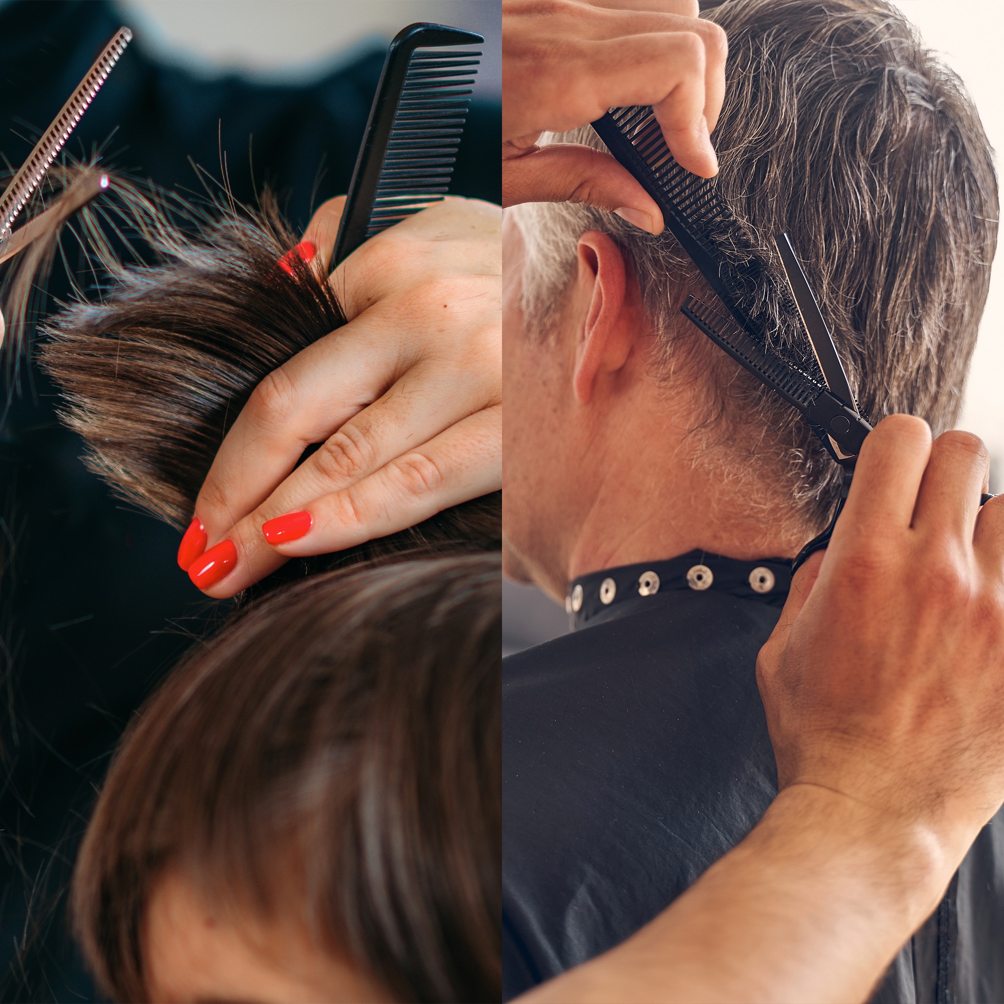 Taglio capelli personalizzato nel salone Ivan Parrucche e Parrucchieri a Vicenza