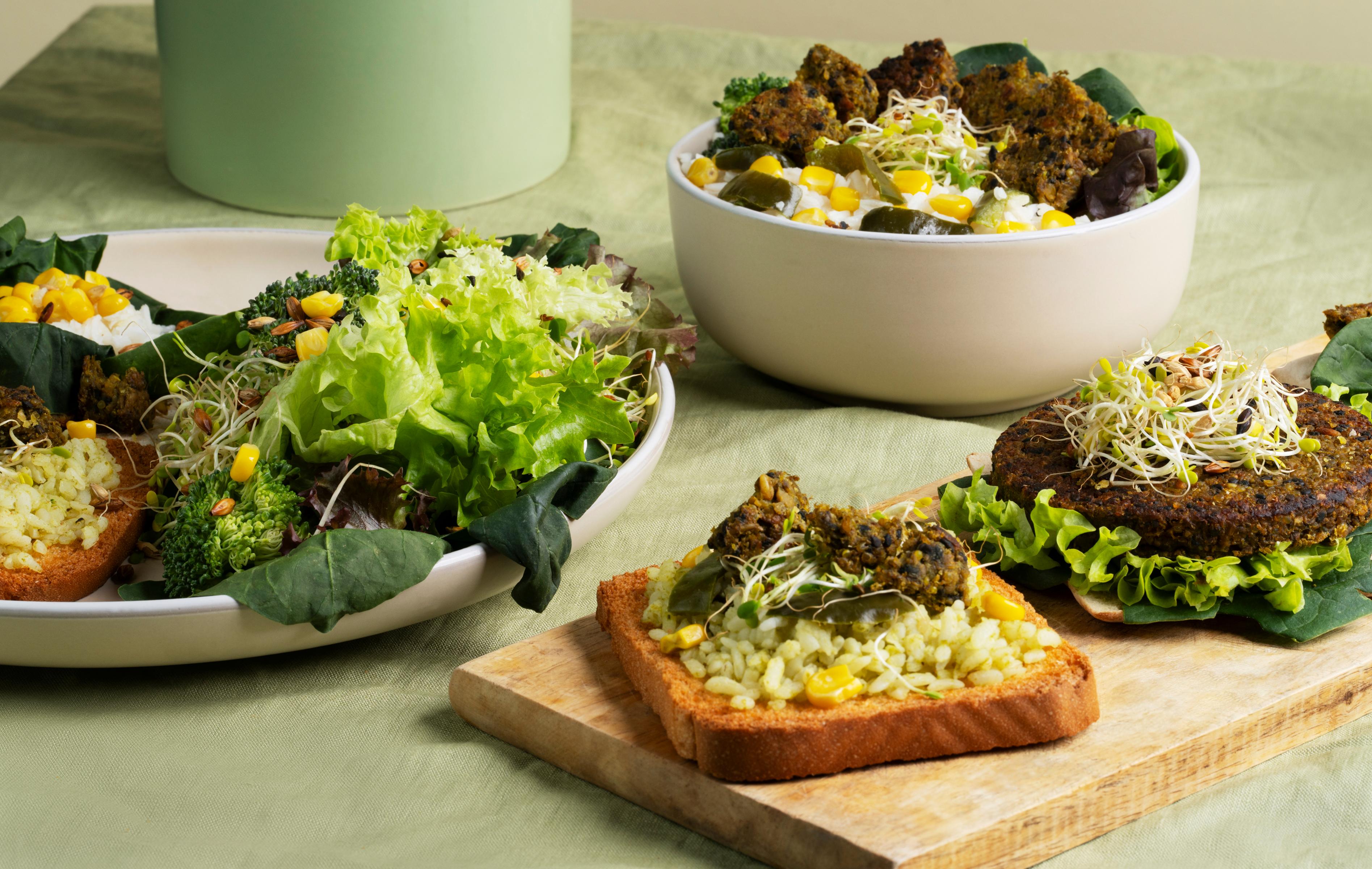 Plant-based power meals