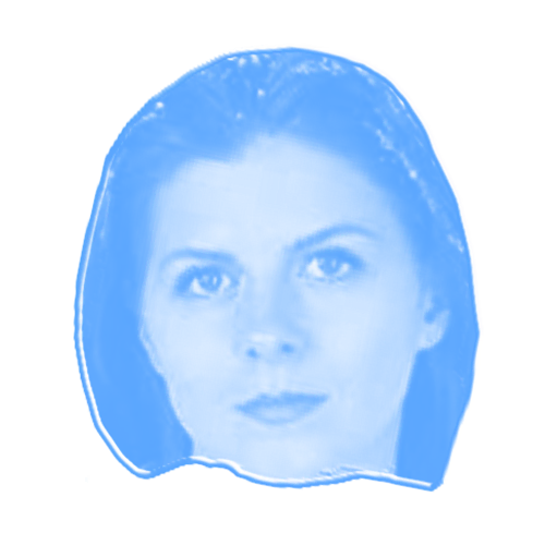 Portrait détouré d'Agathe Vrte