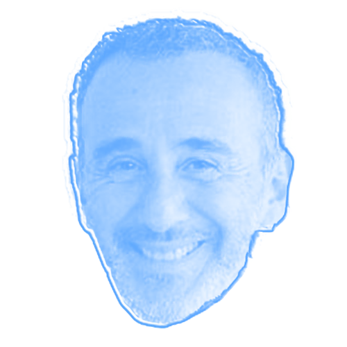 Portrait détouré d'Elie Semoun