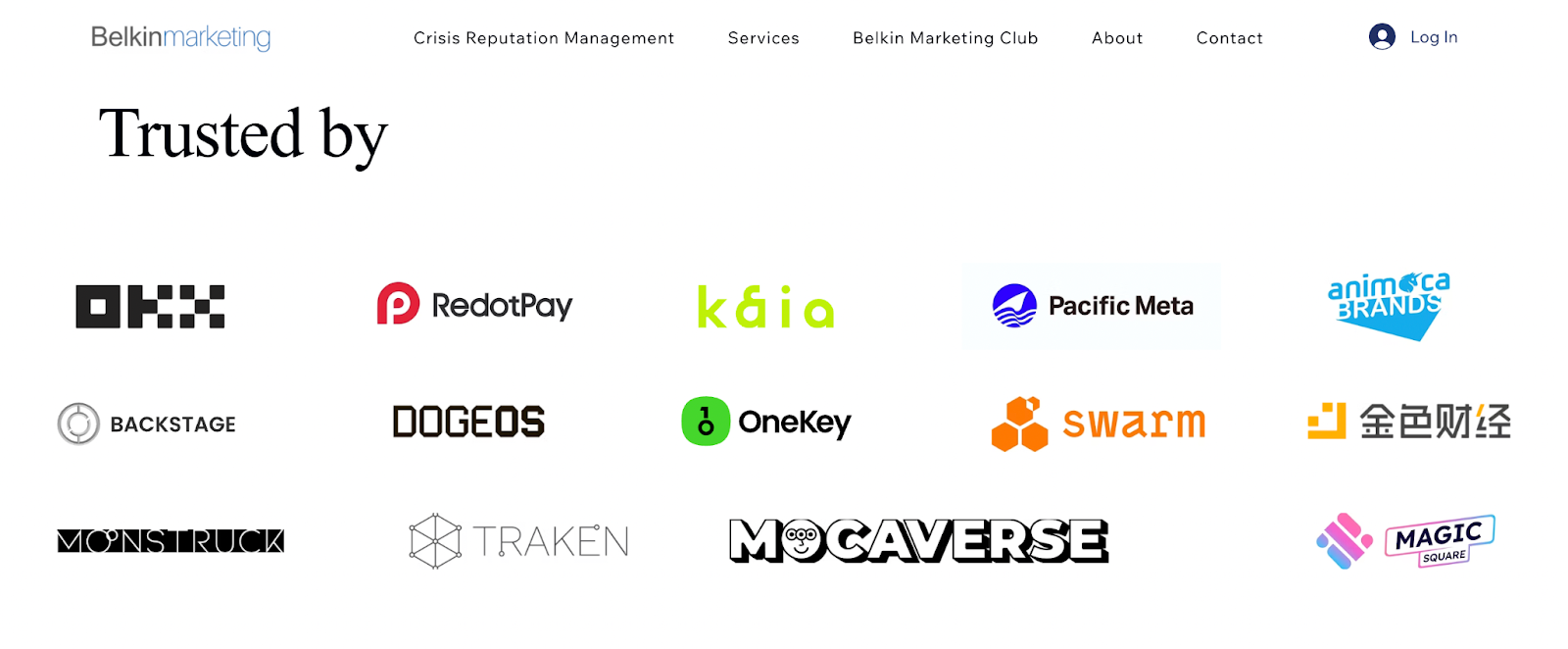 belkin-marketing-alleged-client-list