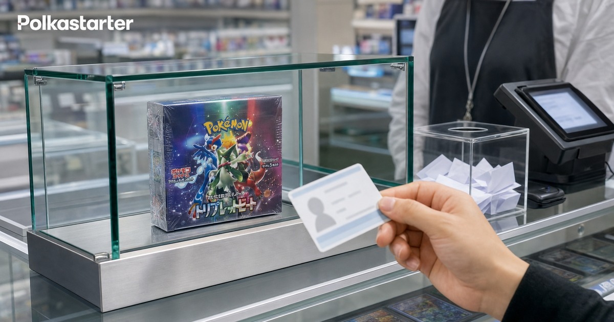 Nintendo's new Pokemon TCG rules in Japan: ID verification, purchase tracking, and lottery distribution