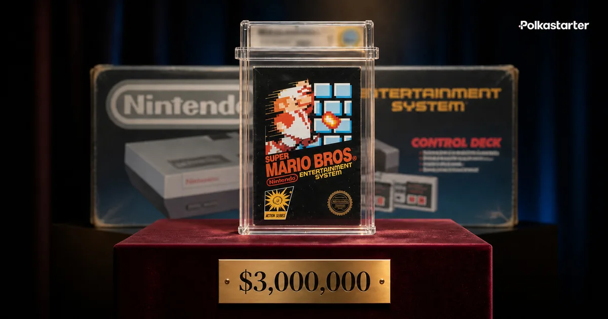 The most expensive video games ever sold, led by the $3 million sealed Super Mario Bros