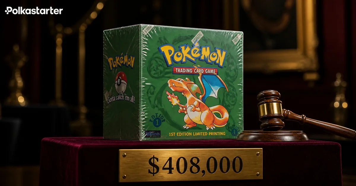 The most expensive Pokemon booster boxes ever sold, led by the $408,000 1st Edition Base Set box