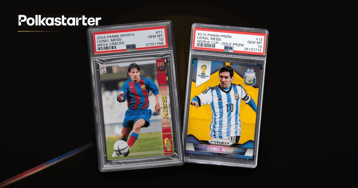 The most valuable Lionel Messi cards, led by his 2004-05 Panini Mega Cracks rookie, the $1.5M record card