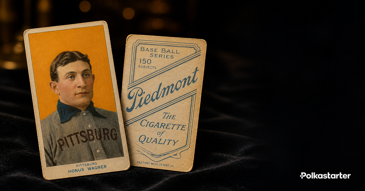 Piedmont-back T206 Honus Wagner card that sold for $5,856,000 at Heritage Auctions on August 21, 2026