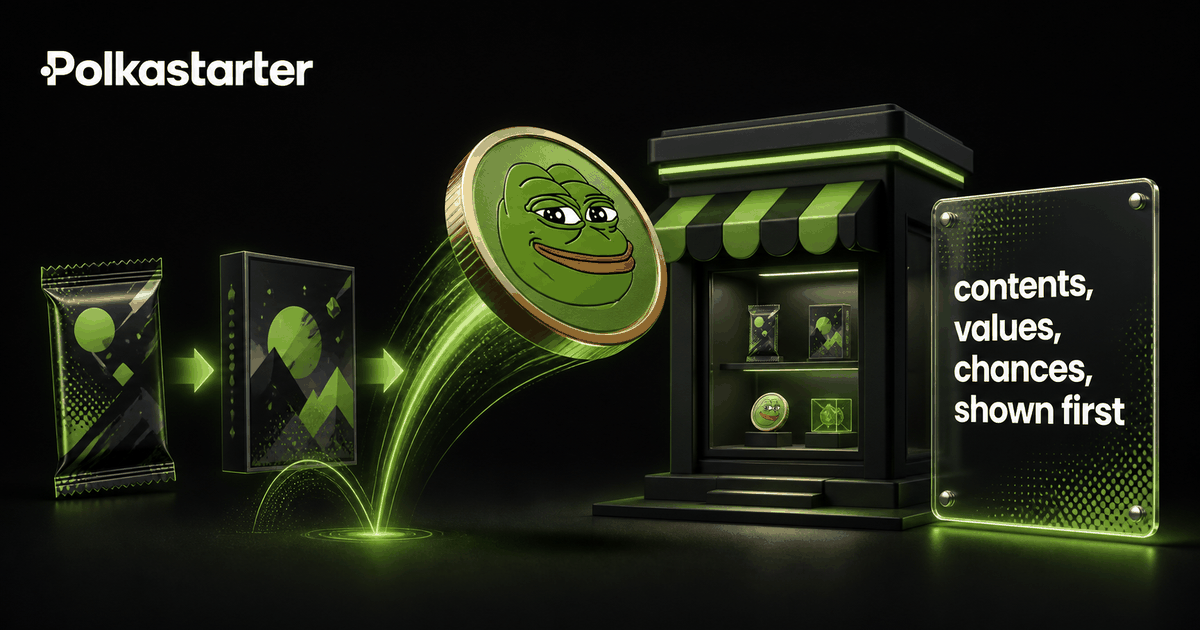 Where to spend Pepe: real trading cards and videogames on the Polkastarter marketplace