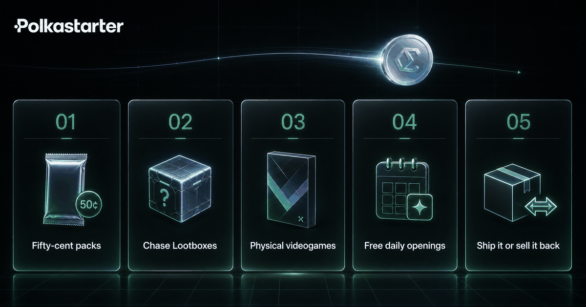 Five Things Your ENA Buys, Five things ENA buys on Polkastarter, from fifty-cent packs to chase Lootboxes