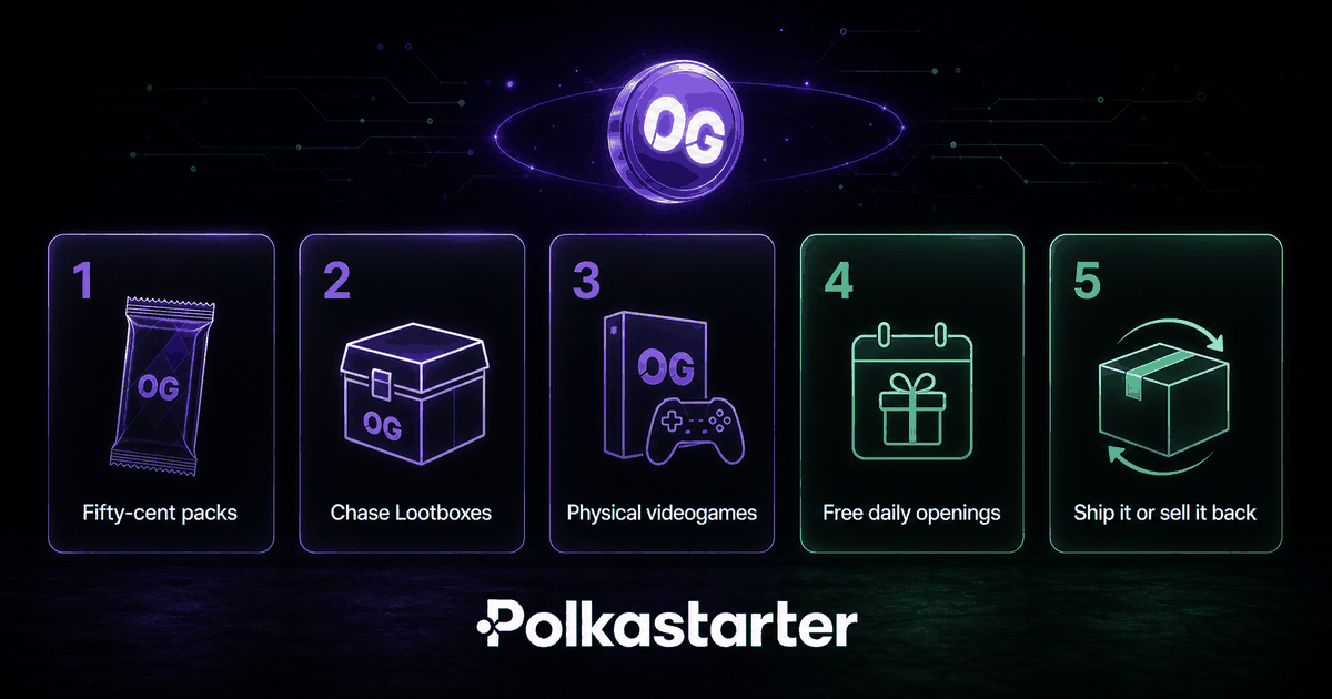 Five Things Your 0G Buys, Five things 0G buys on Polkastarter, from fifty-cent packs to chase Lootboxes