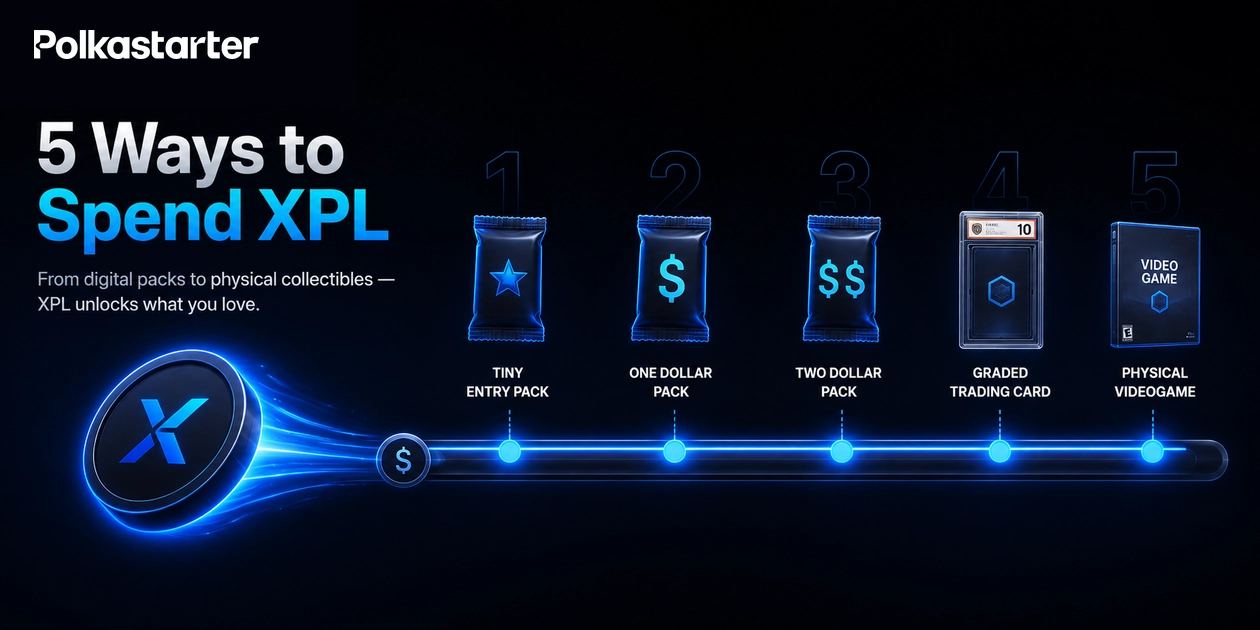 Plasma XPL moving from a stablecoin network into five physical collectible choices