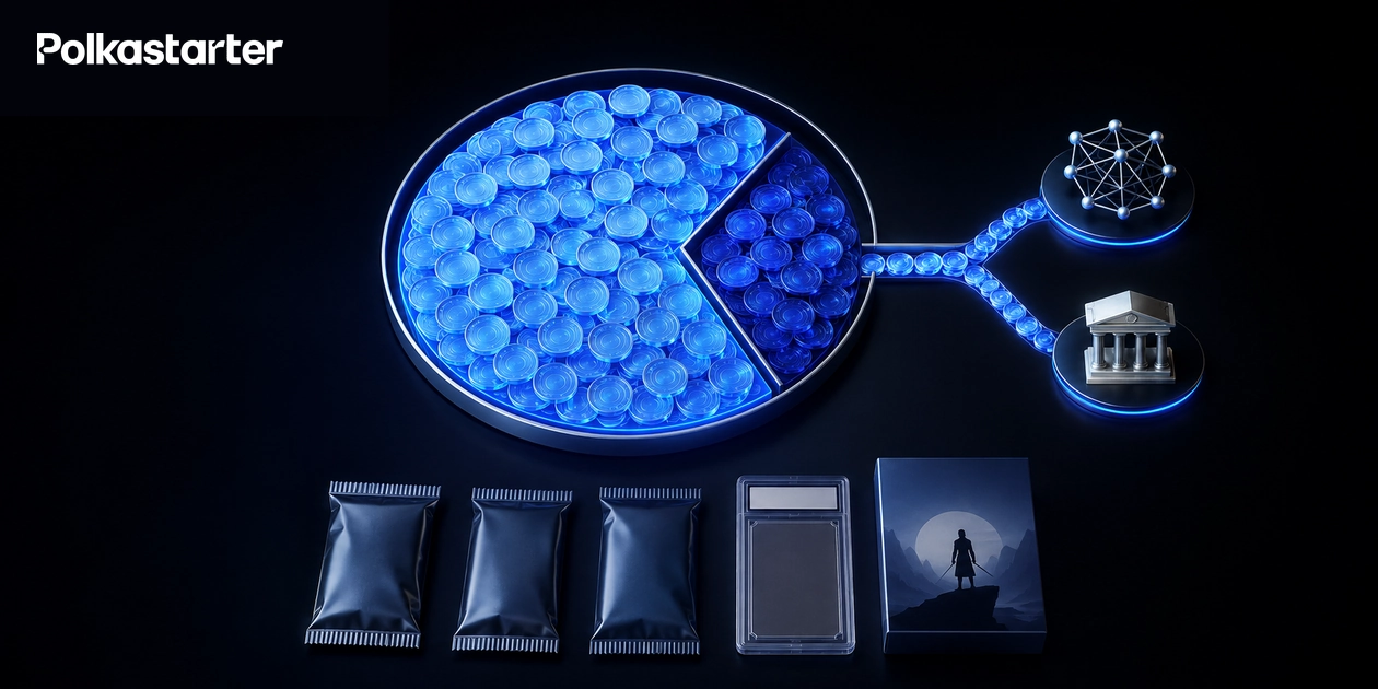 Cardano supply showing circulating ADA, the protocol reserve, and the forty-five billion cap