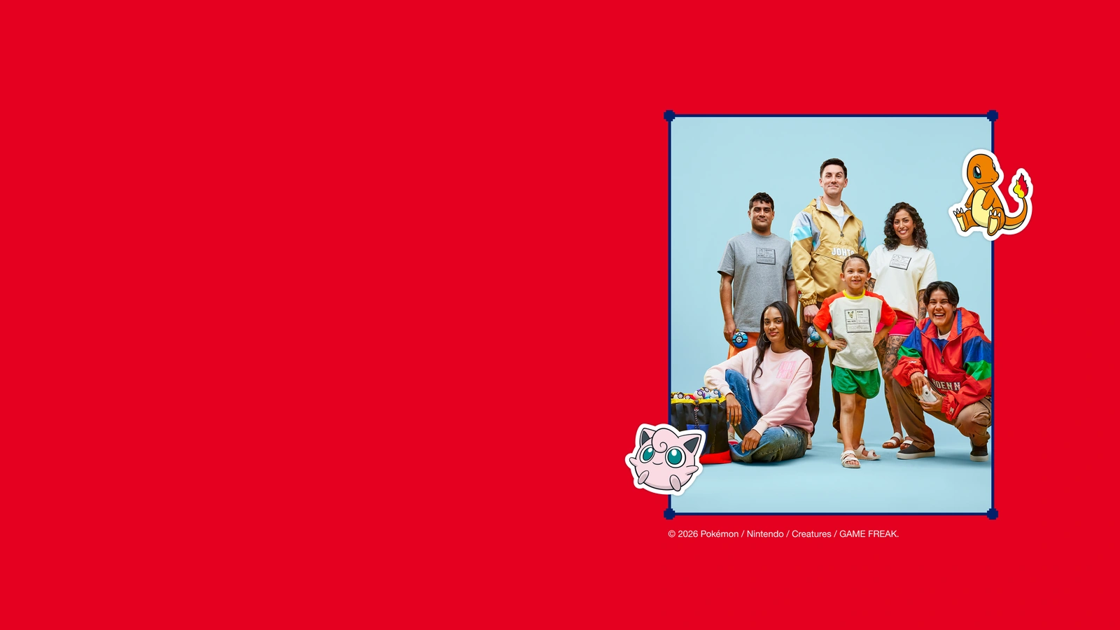 Official Pokémon x Target anniversary merchandise campaign image