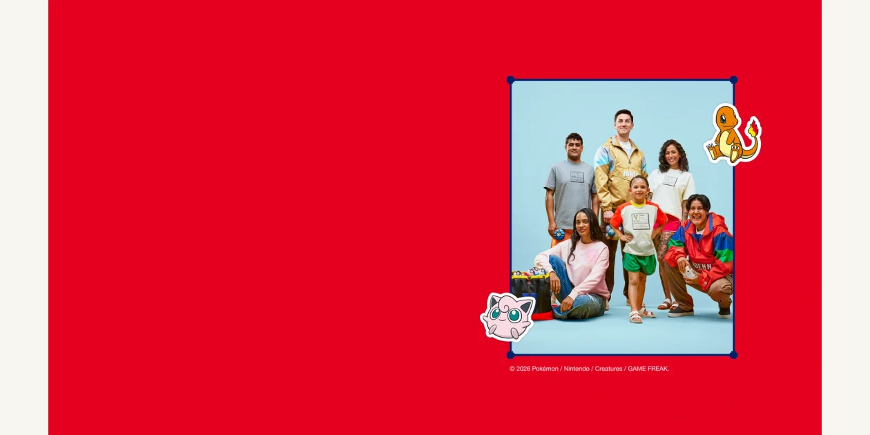 Official Pokémon x Target anniversary merchandise campaign image