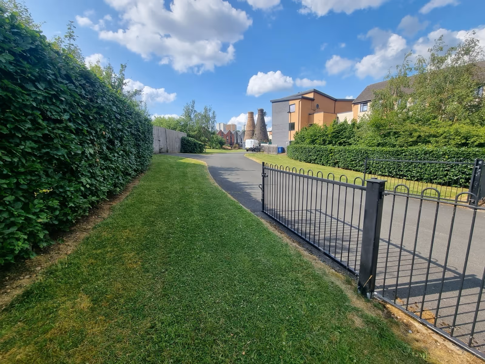 Well kept lawn
