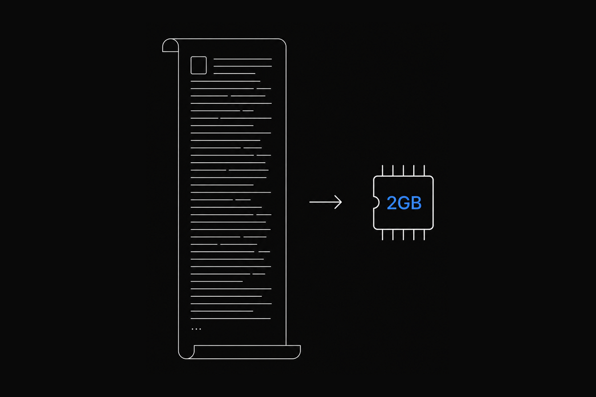 On-device only, no cloud connection
