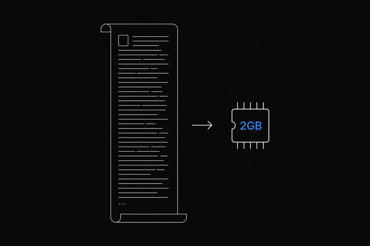 On-device only, no cloud connection