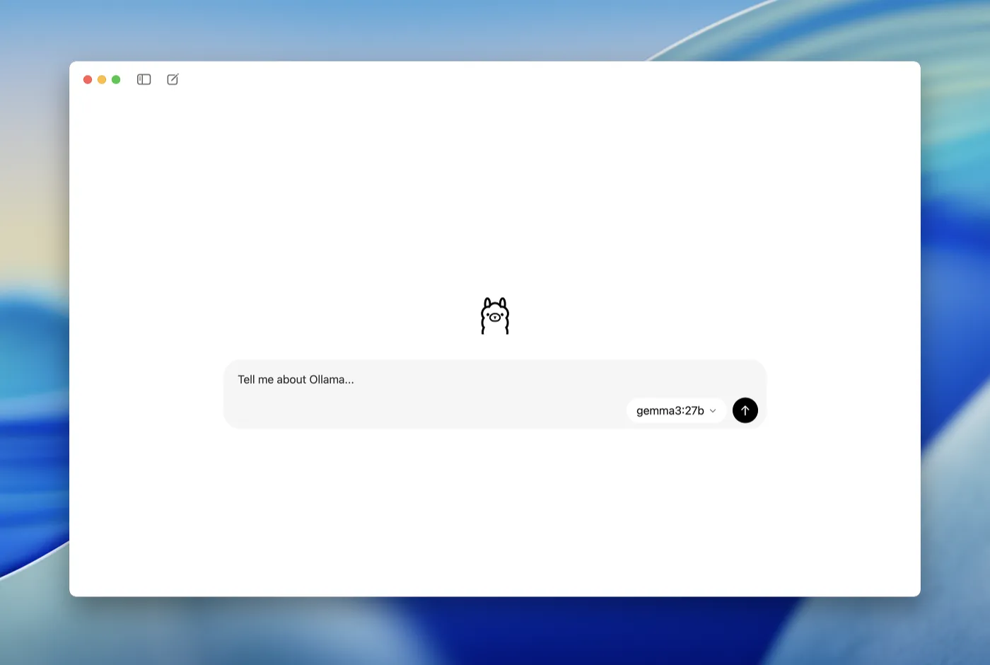 macOSとWindows向けのOllamaデスクトップアプリ
