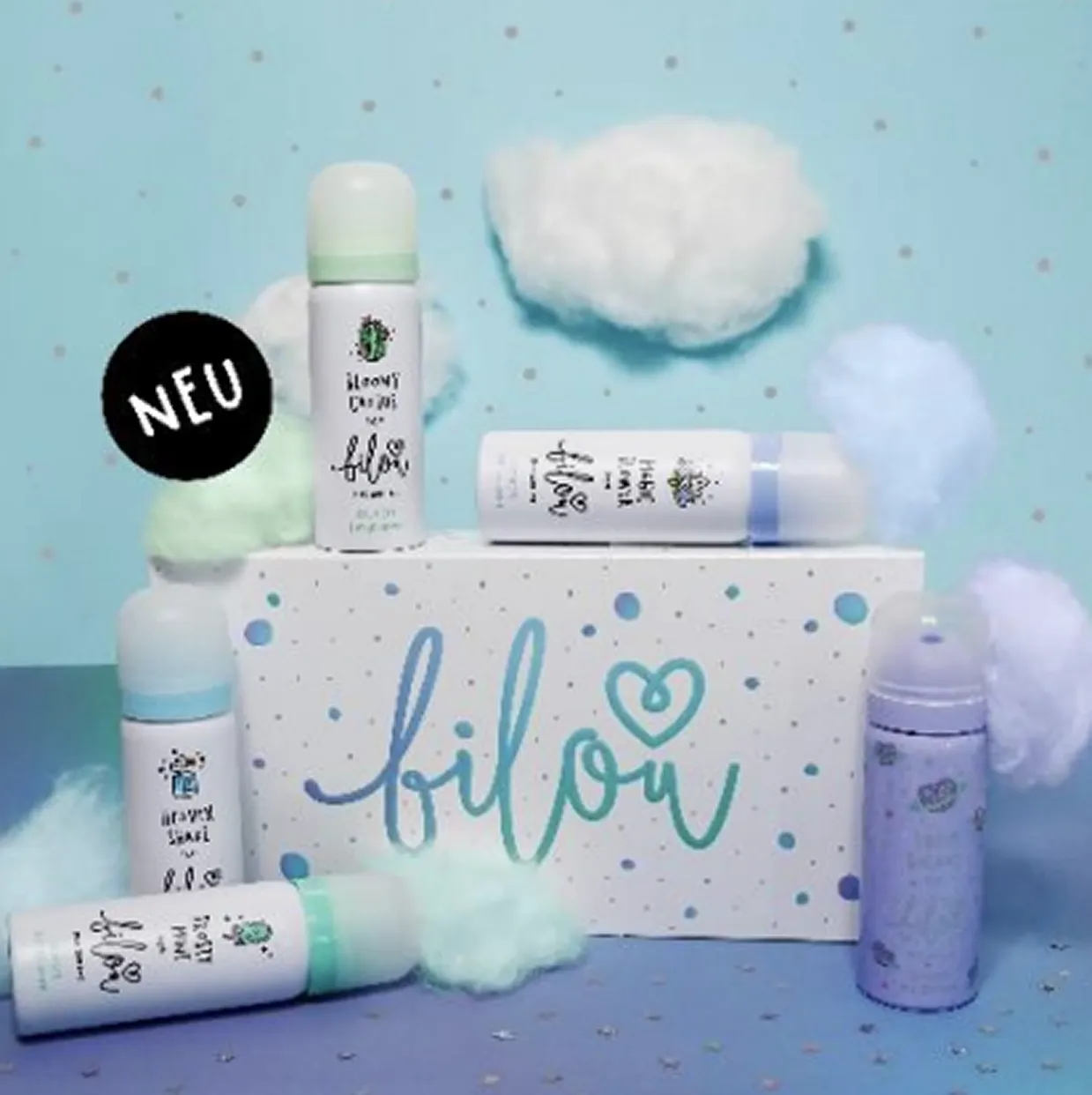 Verschiedene neue bilou Produkte
