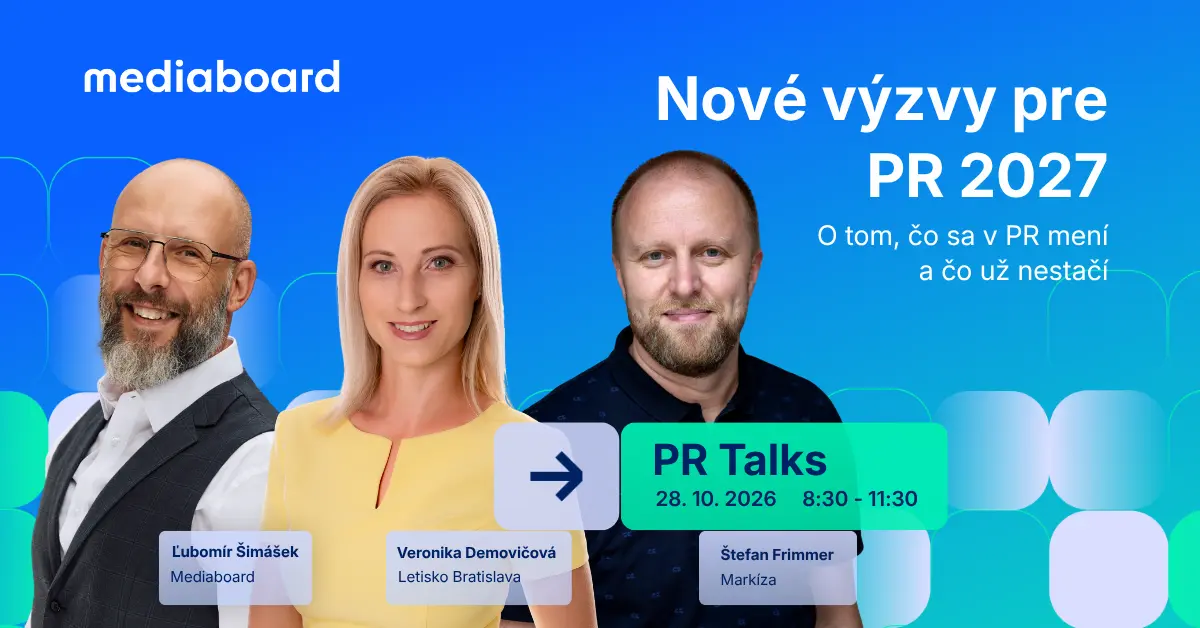 PR Talks: Nové výzvy pre PR 2027