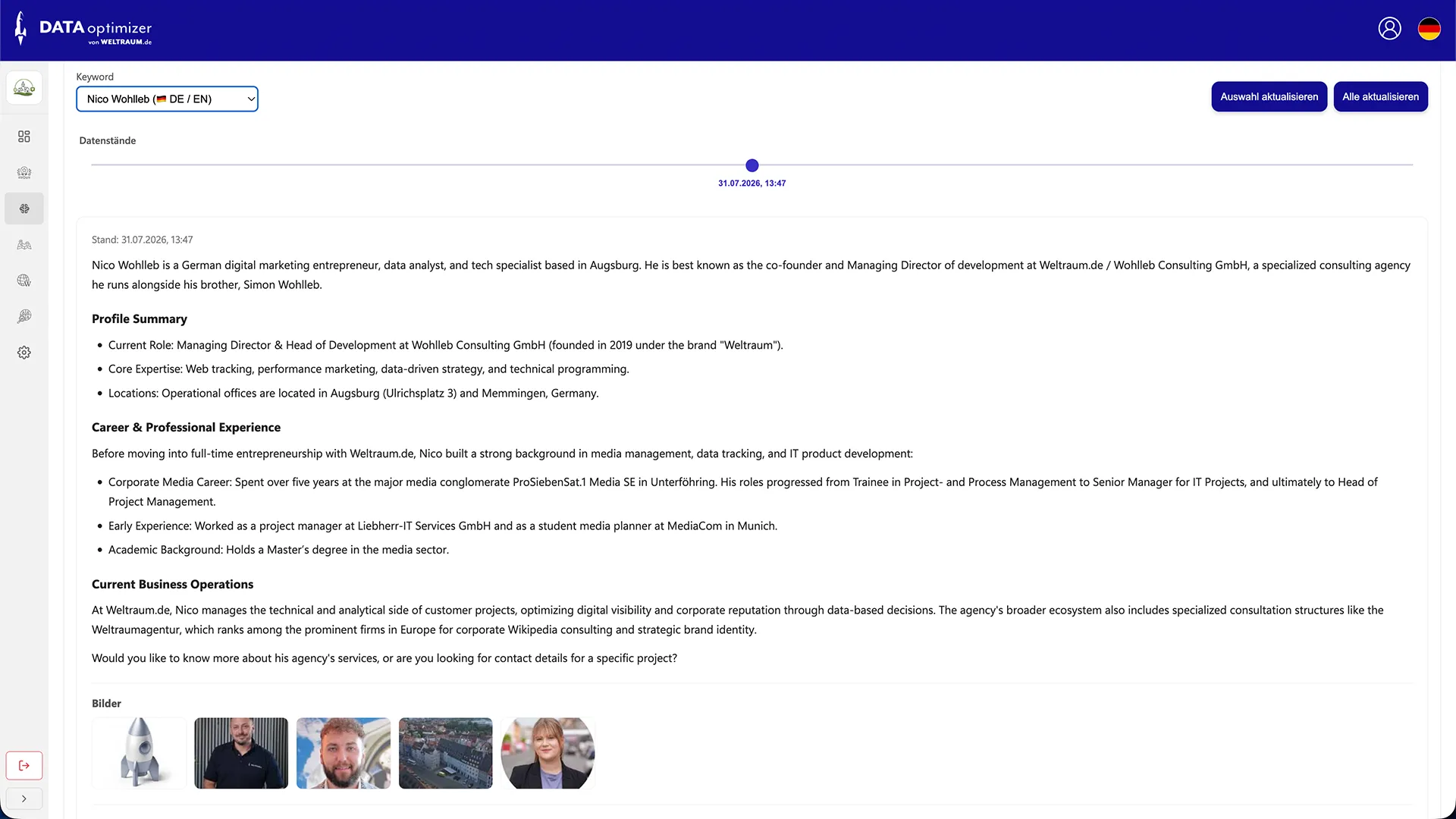 DATA opimtizer - AI-Overview