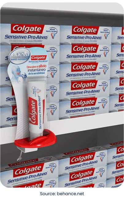 Colgate Shelf Talker