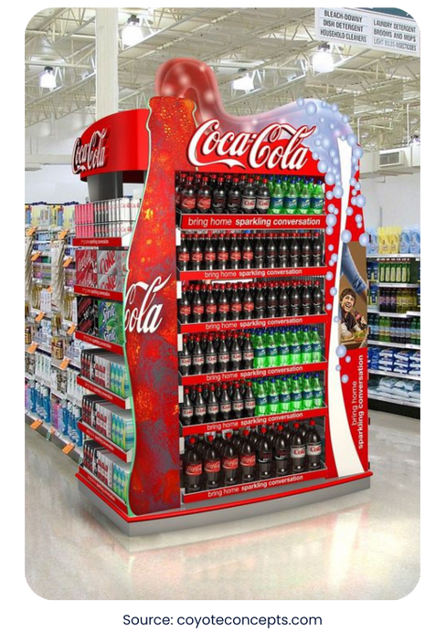 Coca Cola End Cap Display