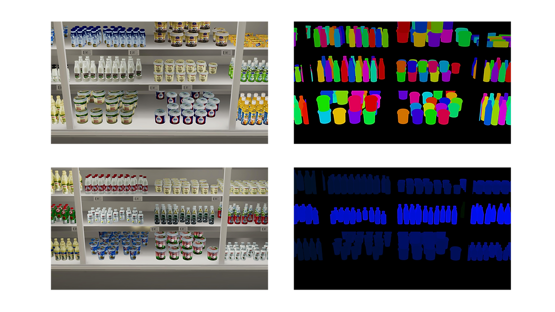 Four images of Synthetic Datasets