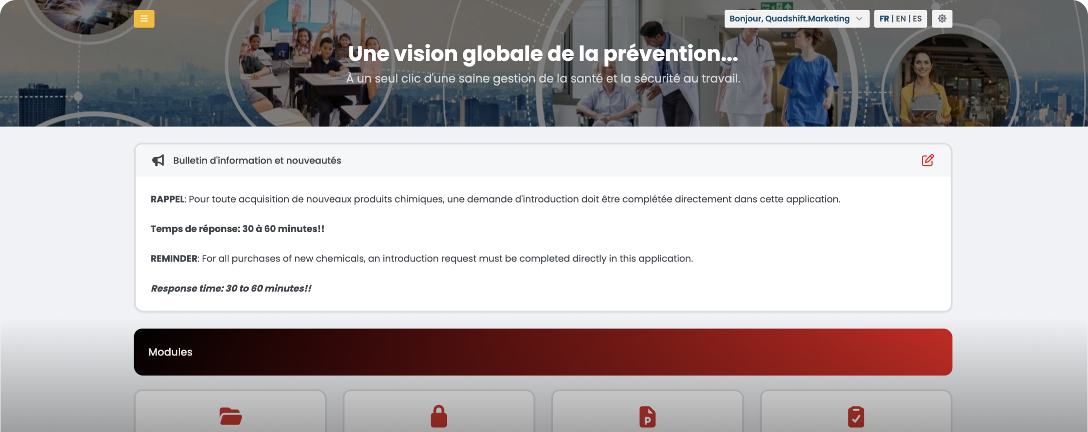 La Plateforme SST Tout-en-Un  Conçue pour la Conformité au Québec