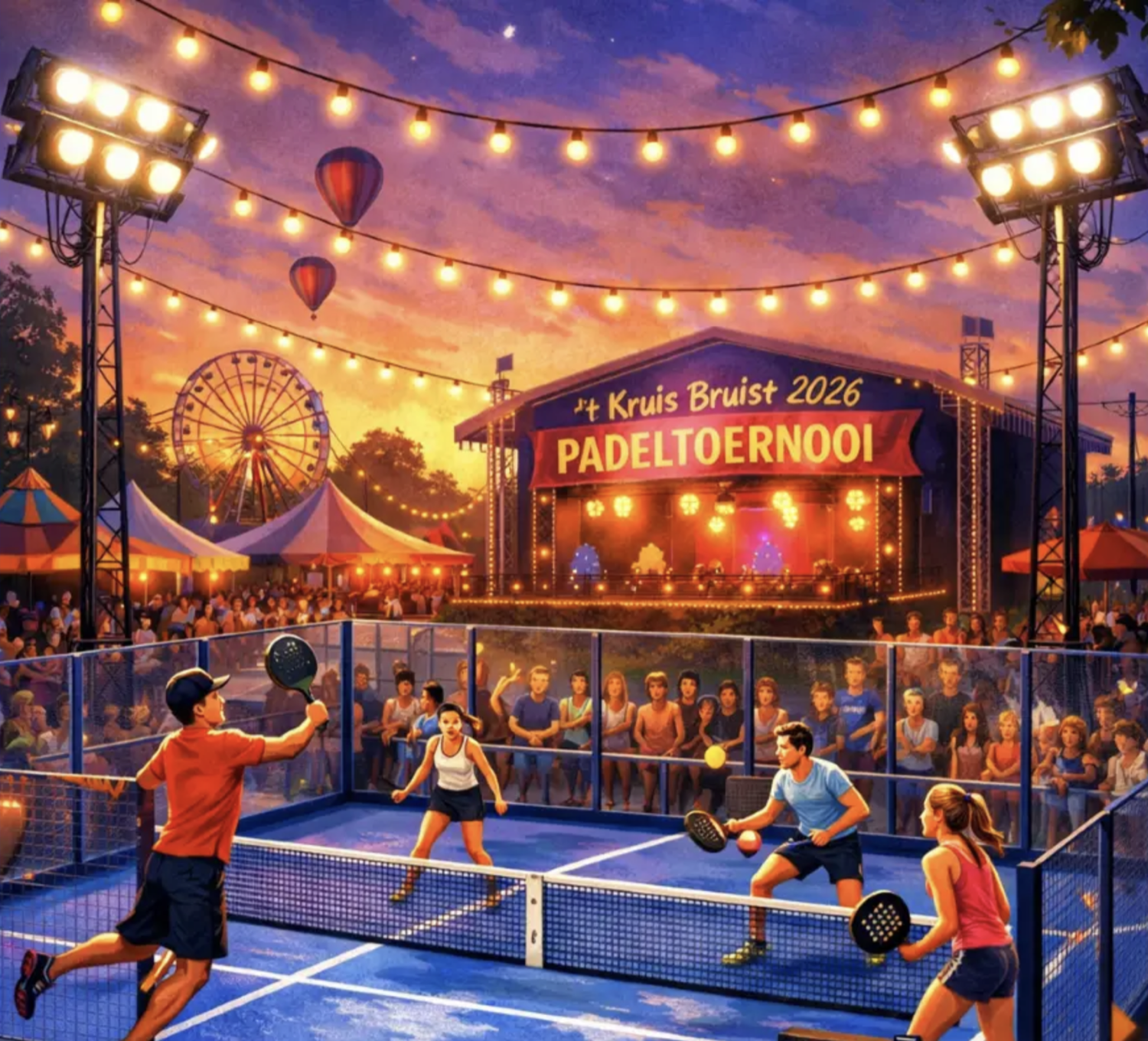 PadelXtreme op ’t Kruis Bruist