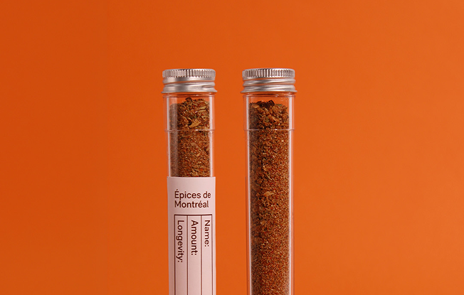An image of the spices from "Spices of Montreal" case study!