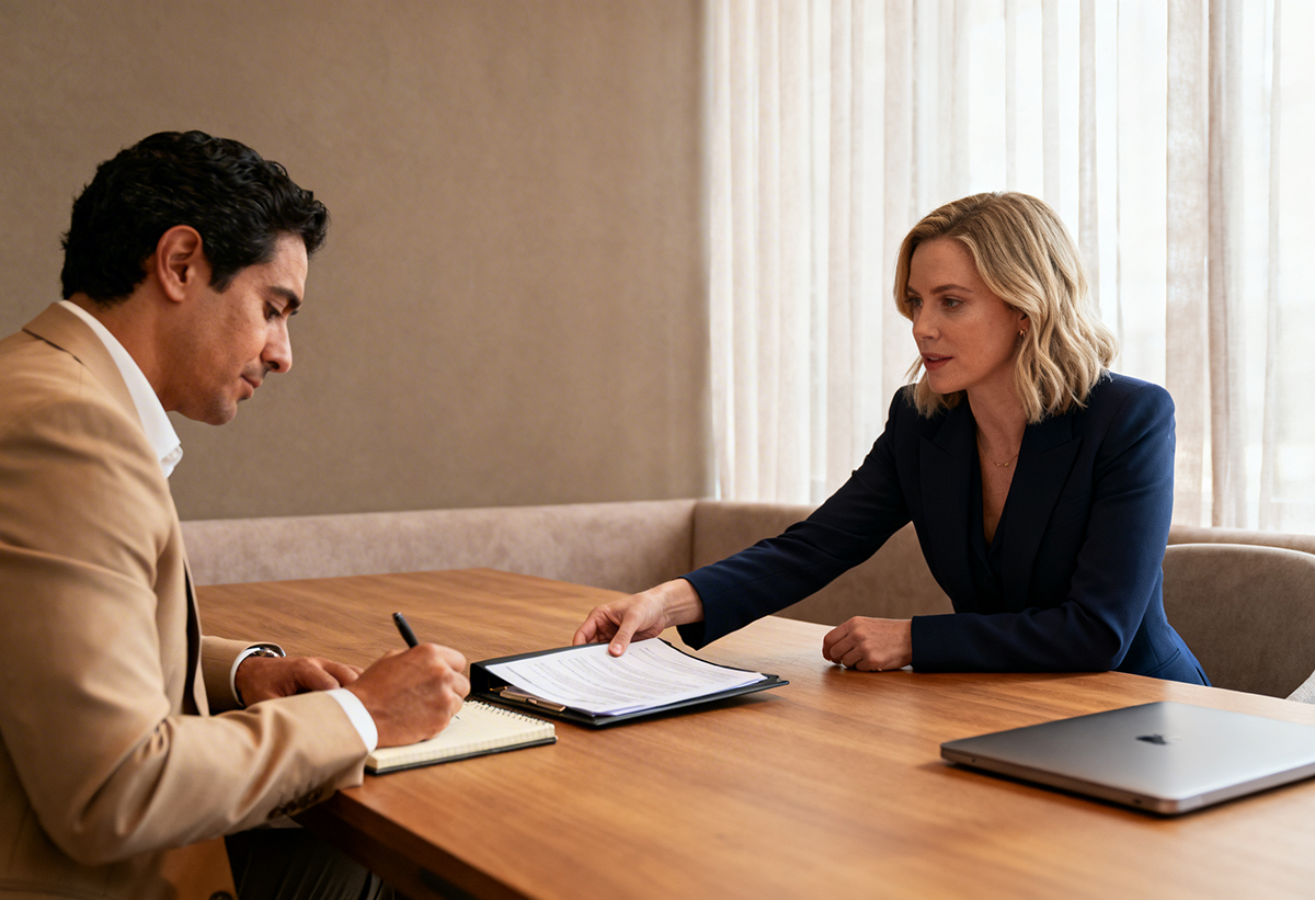 [background image] image of topdown photo of desk with laptop (for a food and agtech)