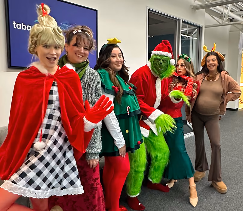 TabaPay careers team event photo