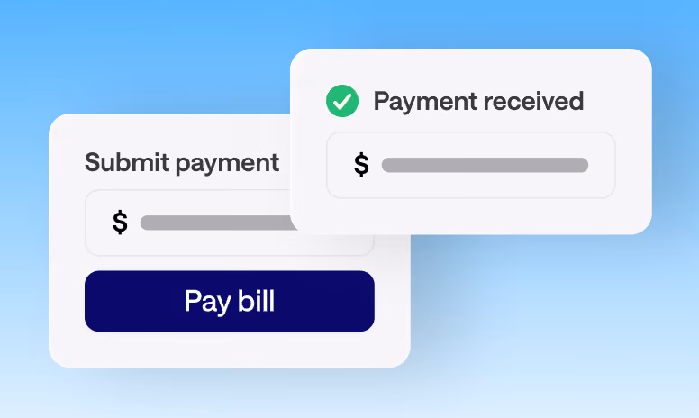 Bill payment illustration