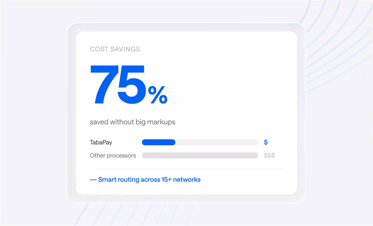 TabaPay product interface screenshot