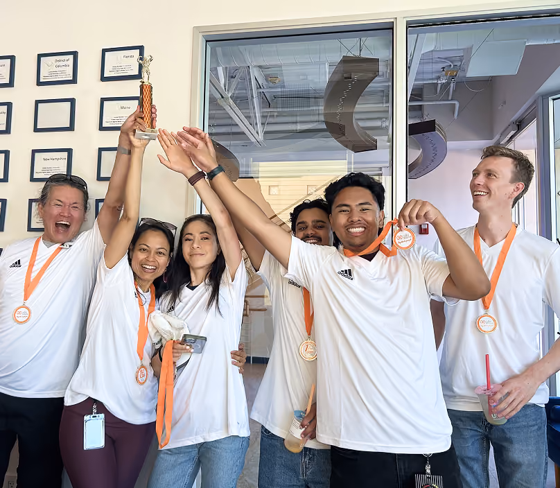 TabaPay team event photo