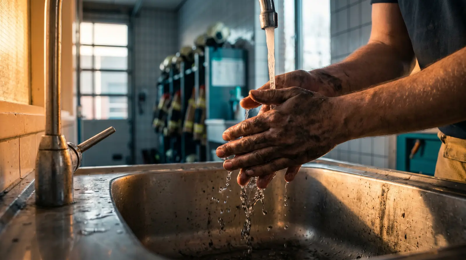 Brandweerlieden met PTSS