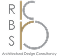 Logo with large stylized letters 'RBS' in vertical and horizontal arrangement with the text 'Refined Body Sculpting' below.