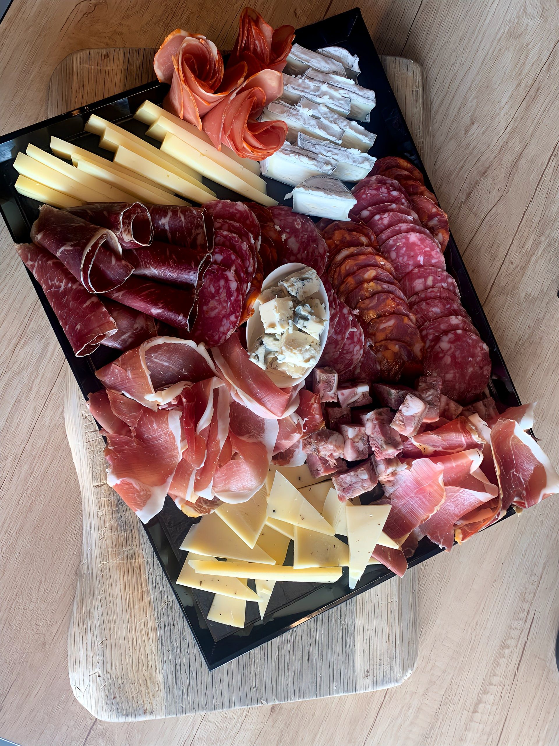 Plateaux charcuterie et fromages