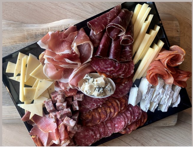 Plateau Mixte Charcuterie et Fromages