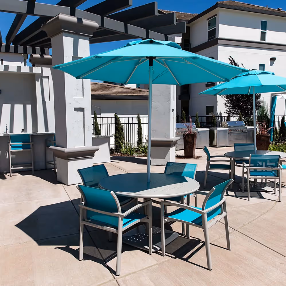 Outdoor lounge seating