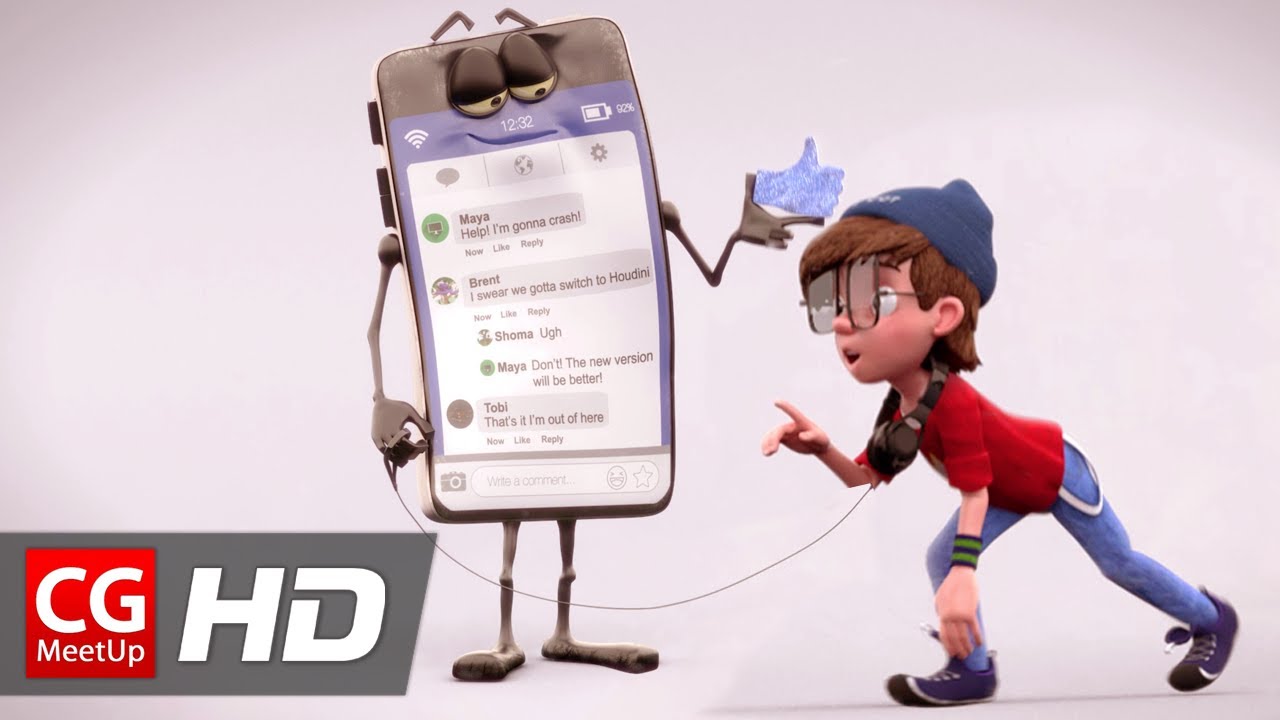 Thumbnail des Videos Award Winning CGI Animated Short Film: "Like and Follow"