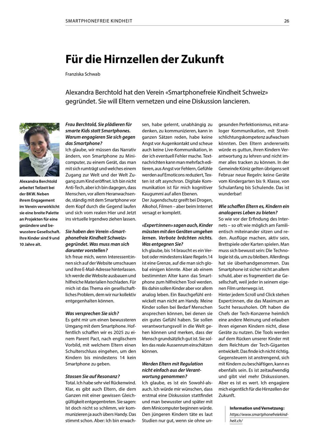 Für die Hirnzellen der Zukunft