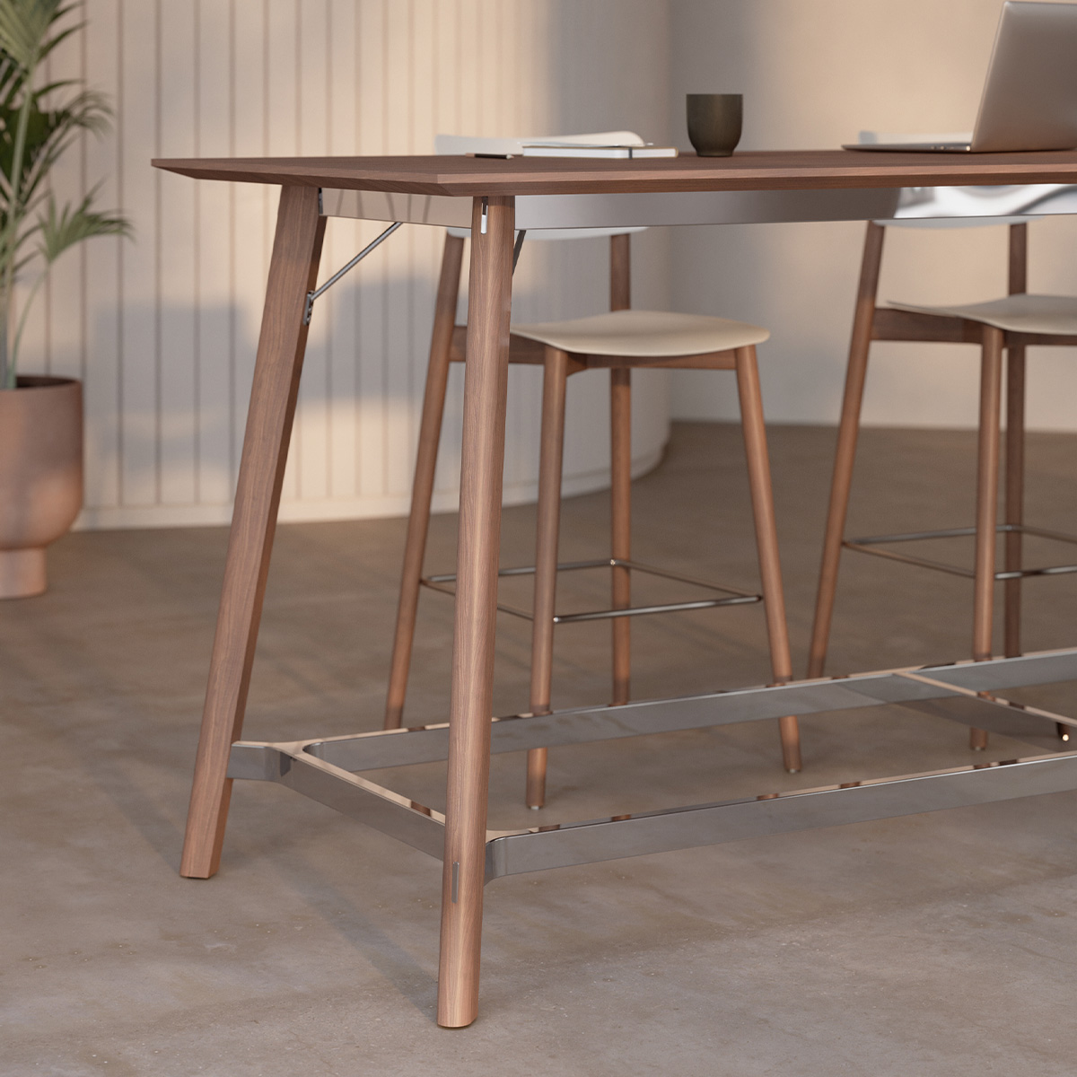 Ligouri table in a conference room. 