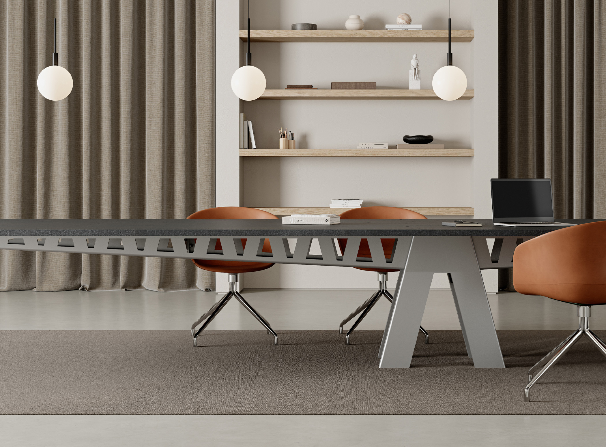 Enwork Equilibrium table scene profile.