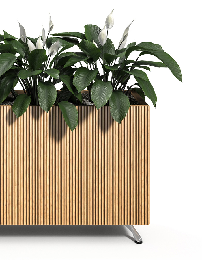 Terra Planter with Tambour