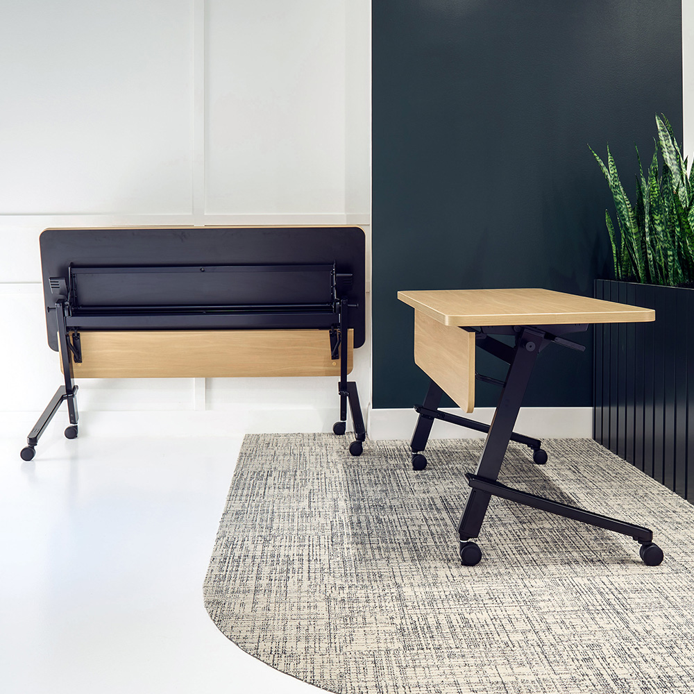 Two tables next to each other